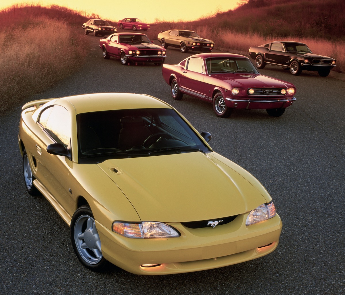 1994-2004 Ford Mustang Timeline